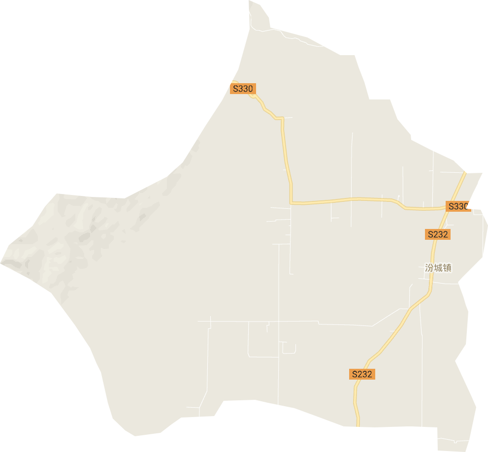 汾城镇电子地图
