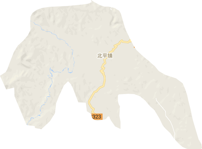 北平镇电子地图