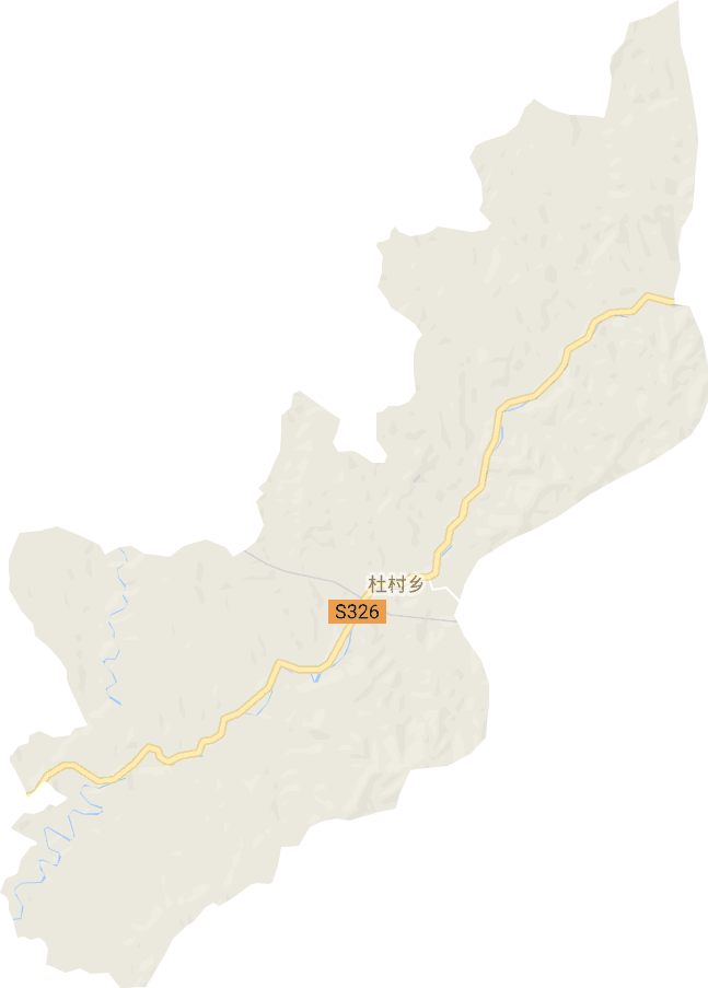 杜村乡电子地图