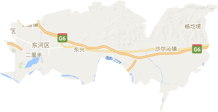 东河区电子地图