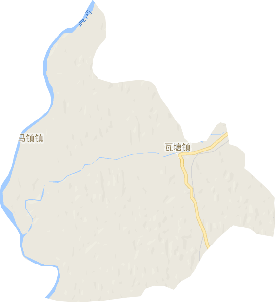 瓦塘镇电子地图
