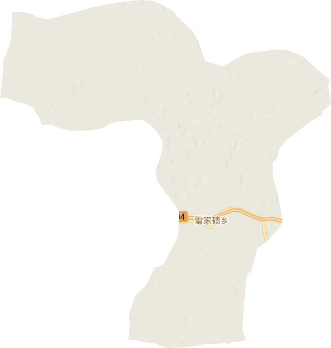 雷家碛乡电子地图
