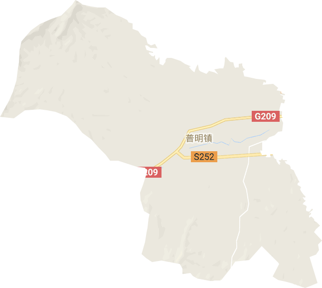 普明镇电子地图