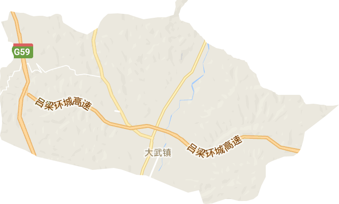 大武镇电子地图