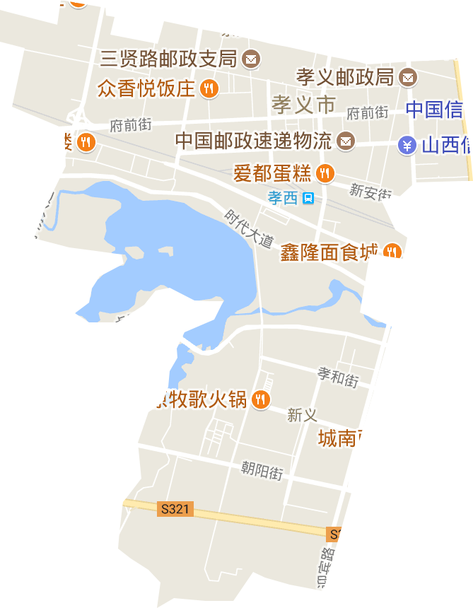 新义街道电子地图