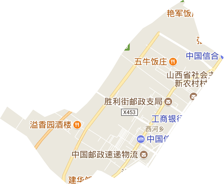 西河乡电子地图