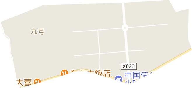 武川金三角开发区电子地图