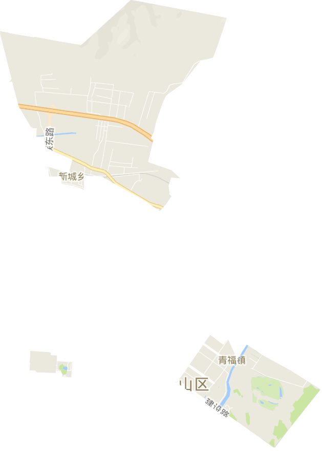 青福镇电子地图