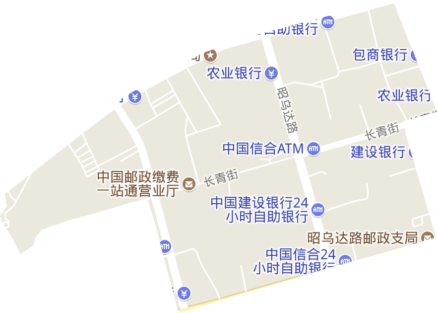 哈达街道电子地图