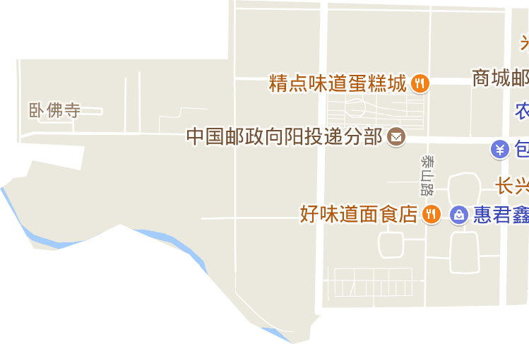 平庄西城街道电子地图