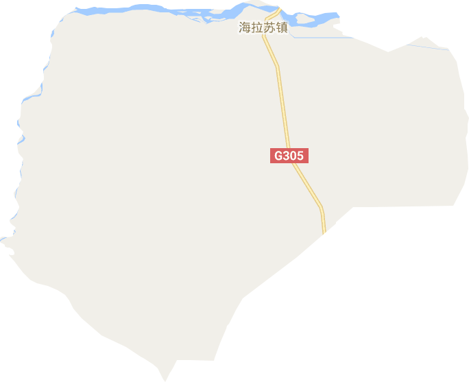 海拉苏镇电子地图