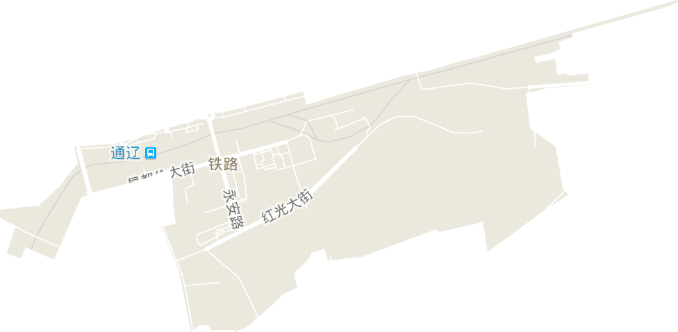 铁路街道电子地图