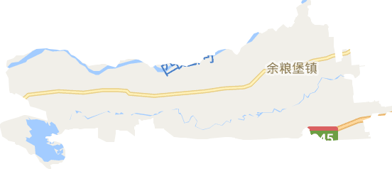 余粮堡镇电子地图