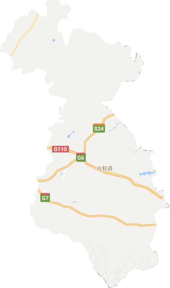 兴和县电子地图