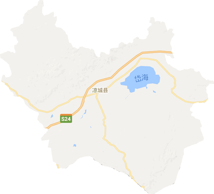 凉城县电子地图