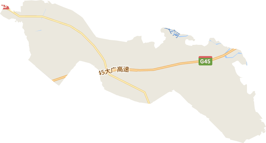 白音塔拉农场电子地图