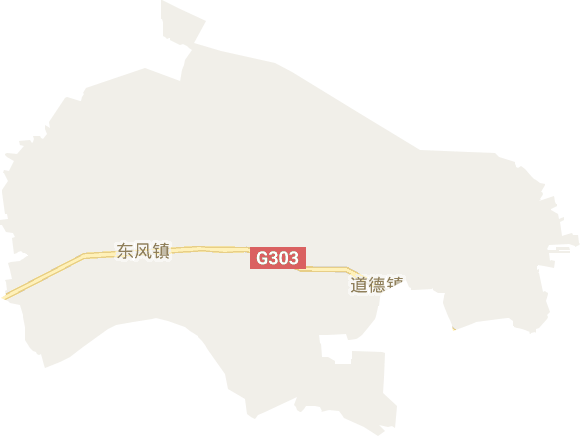 东风镇电子地图