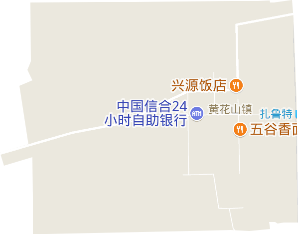 黄花山镇电子地图