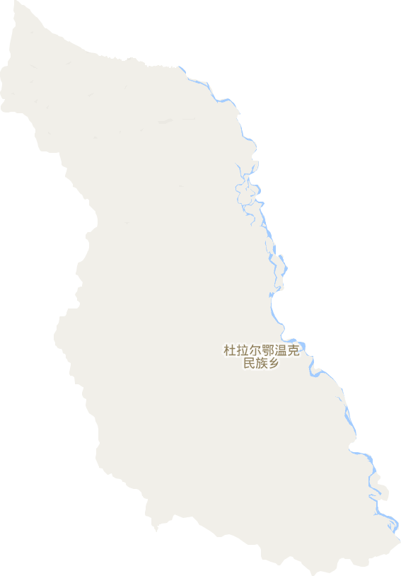 杜拉尔鄂温克民族乡电子地图