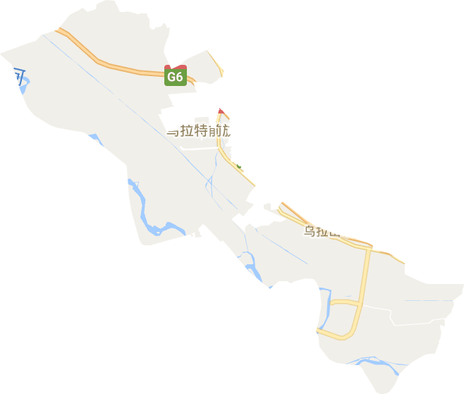 乌拉山镇电子地图
