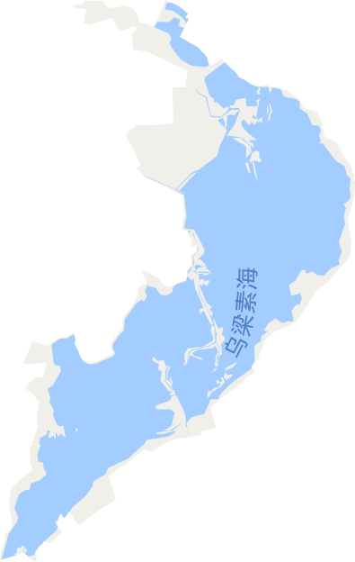 巴彦淖尔市乌梁素海渔场电子地图