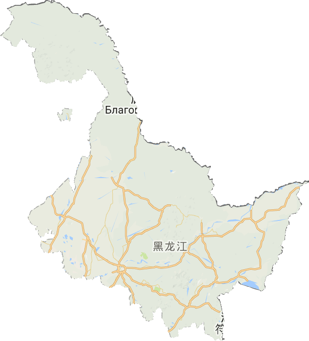 黑龙江省电子地图