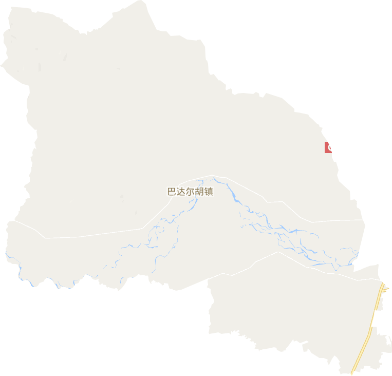 巴达尔胡镇电子地图