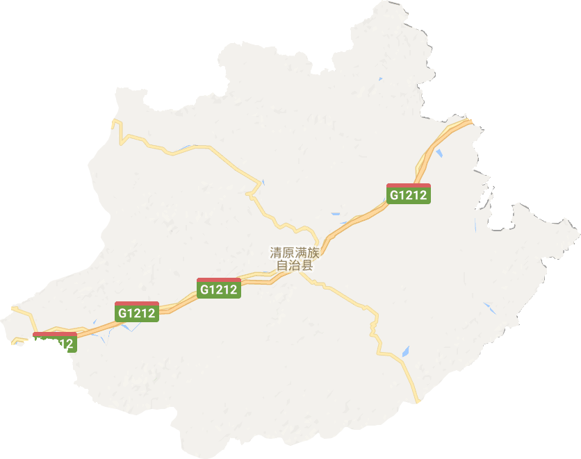 清原满族自治县电子地图
