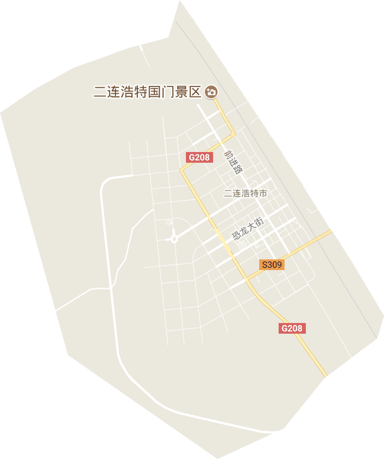 二连浩特市社区建设管理局电子地图