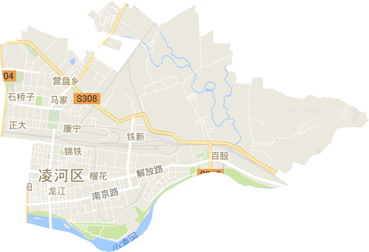 凌河区电子地图