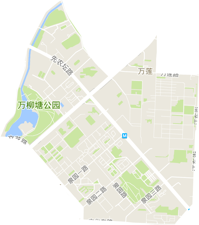 万莲街道电子地图