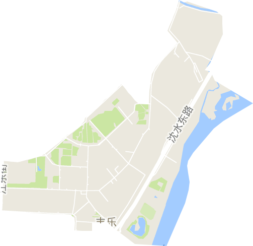 泉园街道电子地图