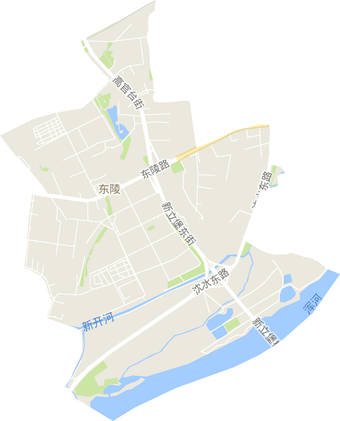 东陵街道电子地图