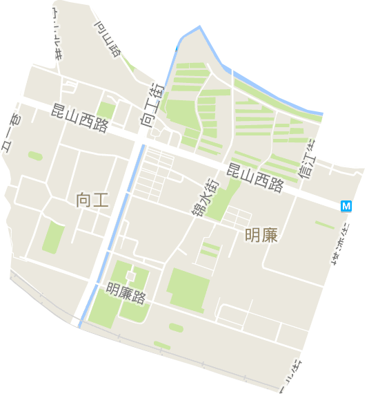 明廉街道电子地图