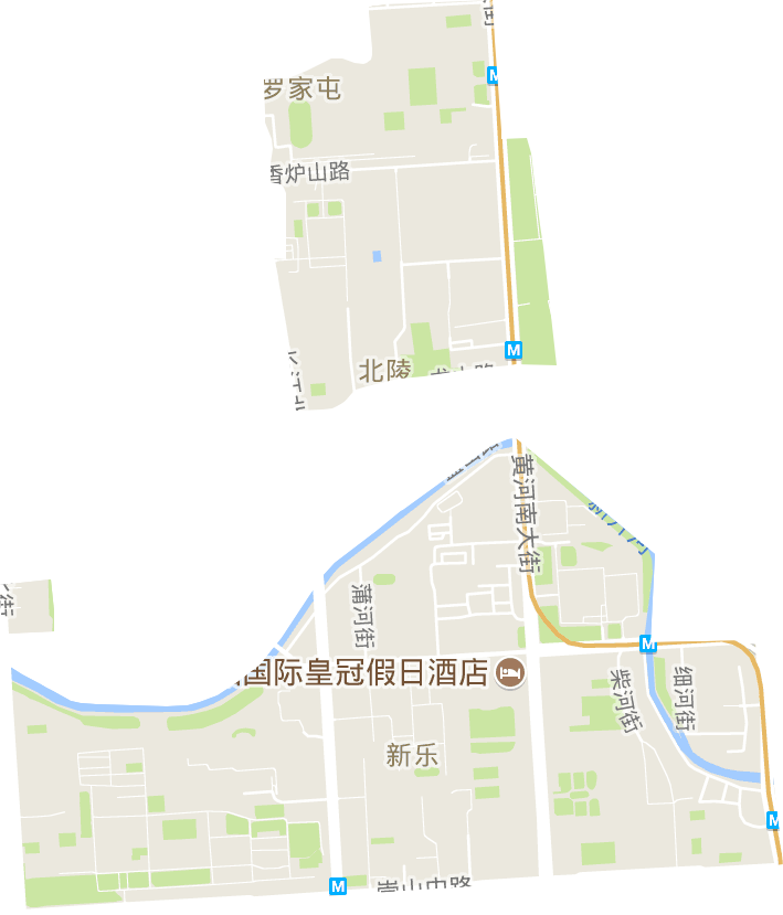 新乐街道电子地图