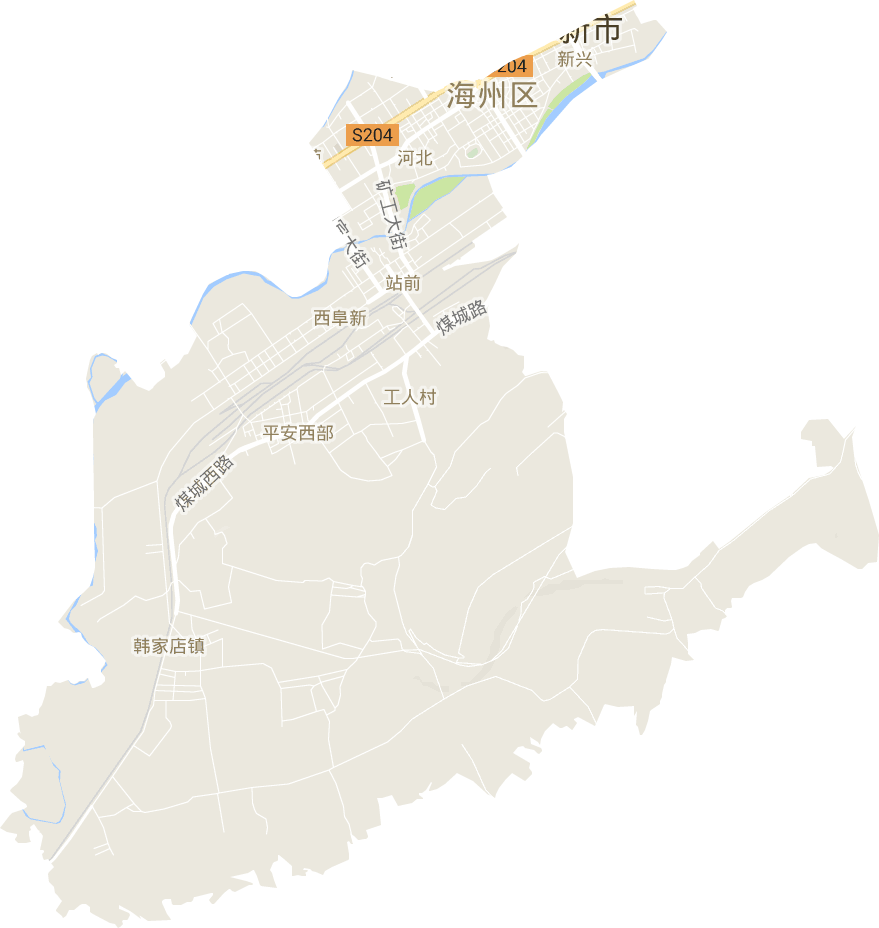 海州区电子地图