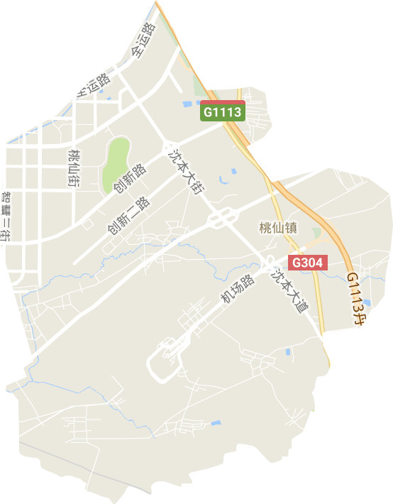 桃仙街道电子地图