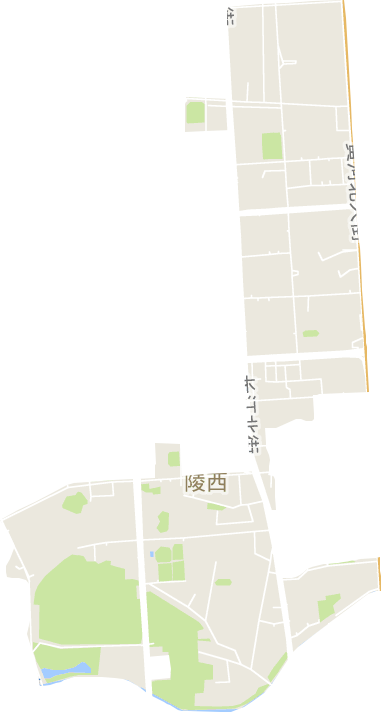 陵西街道电子地图
