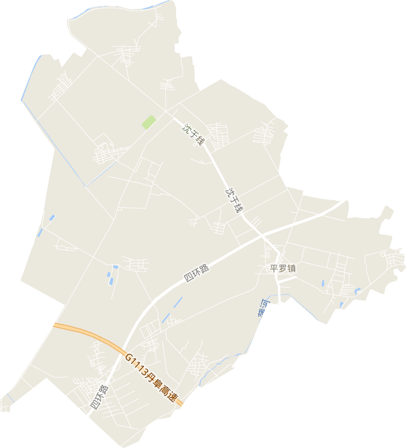 平罗街道电子地图