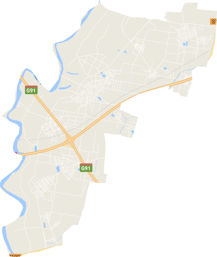 城郊镇电子地图
