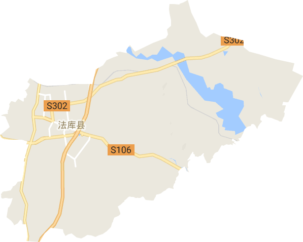 法库镇电子地图