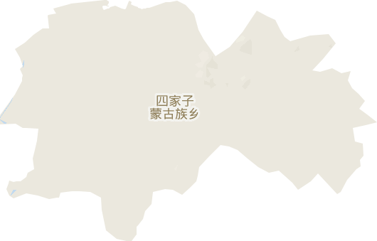 四家子蒙古族乡电子地图
