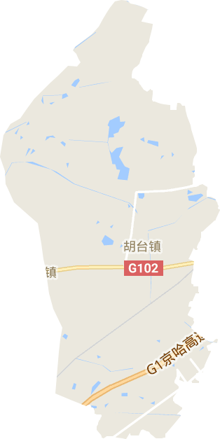 胡台镇电子地图