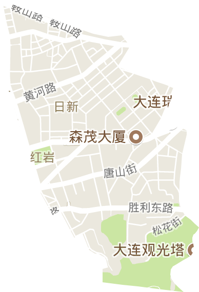 日新街道电子地图