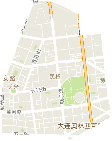 中山公园街道电子地图
