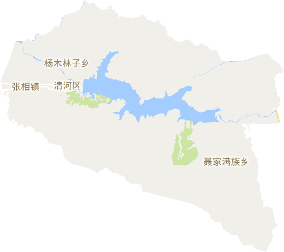 清河区电子地图