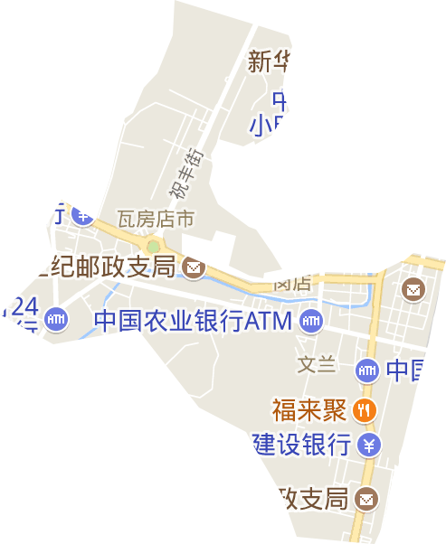 文兰办事处电子地图