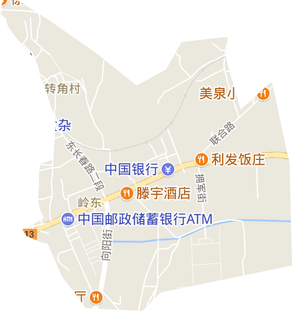 岭东办事处电子地图