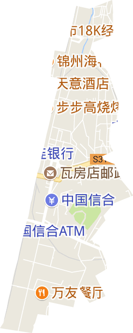 铁东办事处电子地图