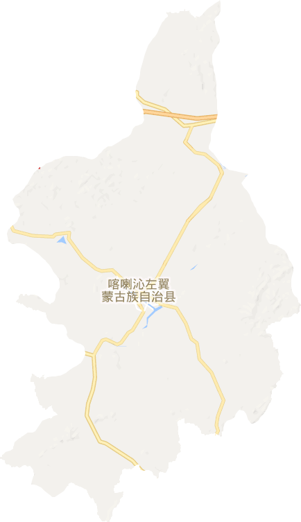 喀喇沁左翼蒙古族自治县电子地图